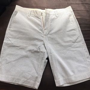 Seersucker shorts j crew